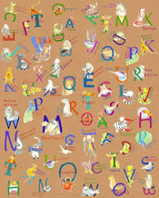 Komar Animals A Z Papier Peint Intissé 200x250cm 2 bandes | yourdeclineoration.com