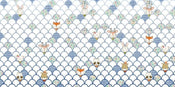 Komar Shelly White Papier Peint Intissé 500x250cm 5 bandes | yourdeclineoration.com