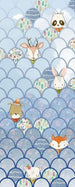 Komar Shelly Bluewave Papier Peint Intissé 100x250cm 1 bande | yourdeclineoration.com
