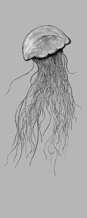 Komar Jellyfish Papier Peint Intissé 100x250cm 1 bande | yourdeclineoration.com