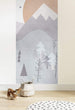 Komar Wild and Free Papier Peint Intissé 100x250cm 1 bande ambiance | yourdeclineoration.com