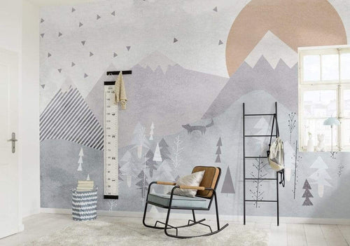 Komar Wild and Free Papier Peint Intissé 400x250cm 4 bandes ambiance | yourdeclineoration.com