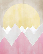 Komar Sunrise Spring Papier Peint Intissé 200x250cm 2 bandes | yourdeclineoration.com