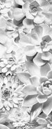 Komar Shades Black and White Papier Peint Intissé 100x250cm 1 bande | yourdeclineoration.com