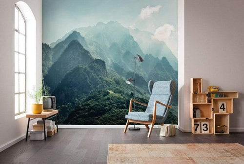 Komar The Summit Papier Peint Intissé 300x250cm 3 bandes ambiance | yourdeclineoration.com
