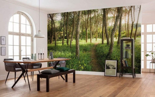 Komar Blutenzauberwald Papier Peint Intissé 450x280cm 9 bandes ambiance | yourdeclineoration.com