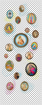 Komar Polka Dots Papier Peint 100x250cm 2 bandes | yourdeclineoration.com