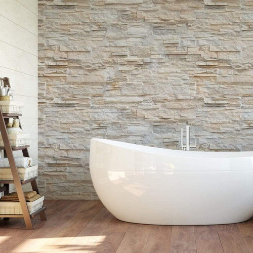 Wizard+Genius Stone Wall Papier Peint 366x254cm 8 bandes ambiance | yourdeclineoration.com